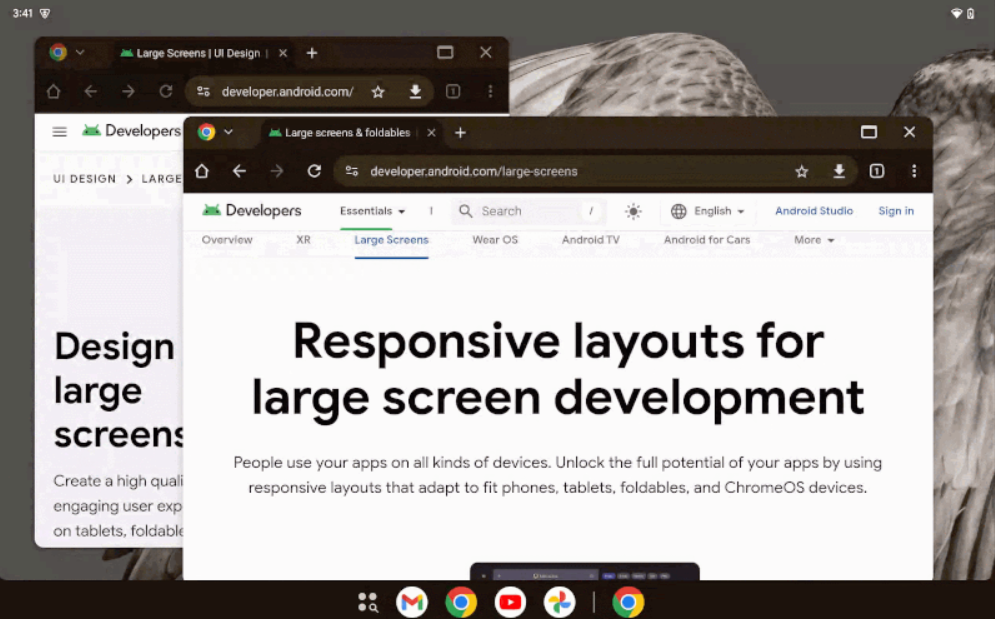 Desktop Windowing in Android 15